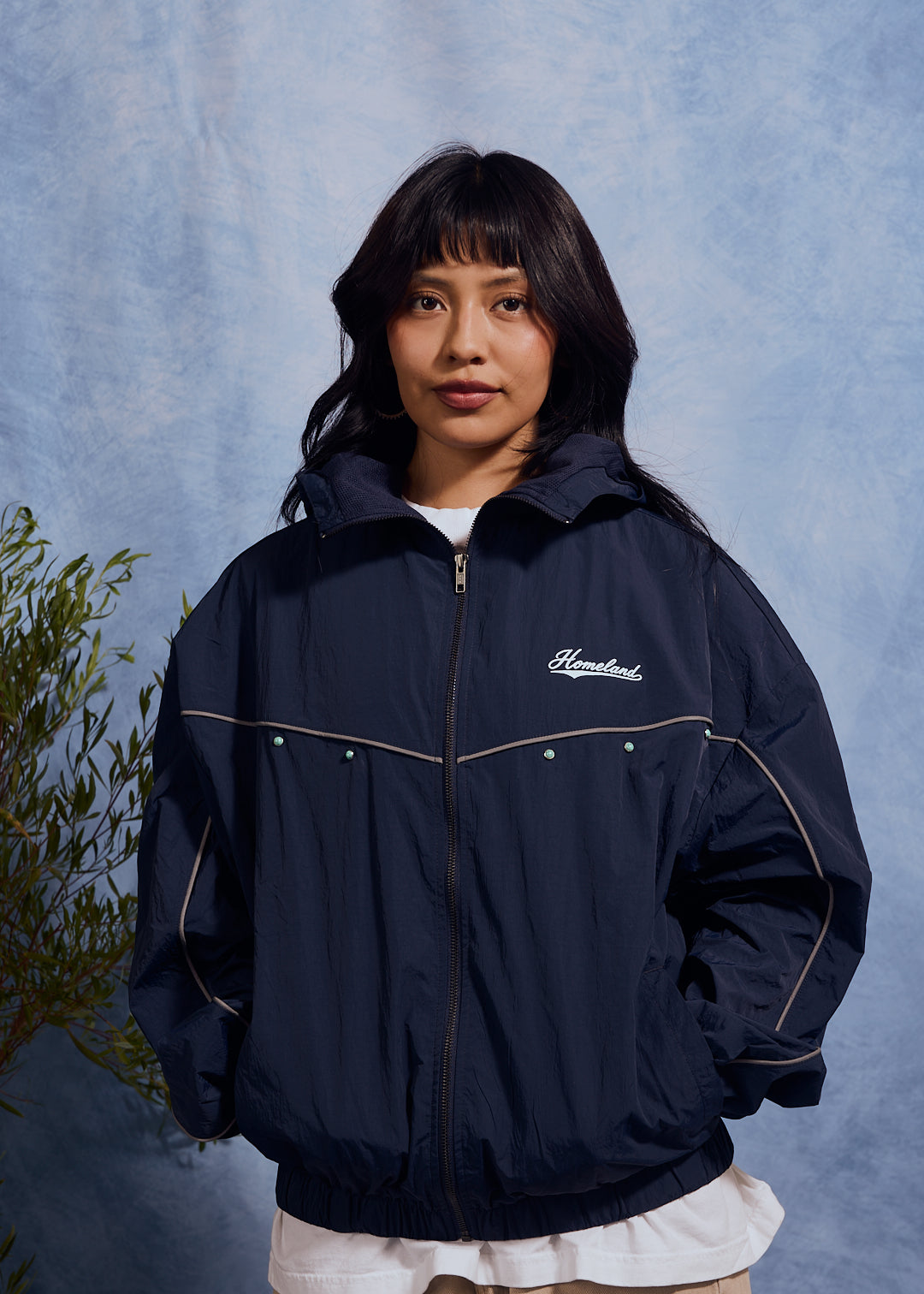 Homeland Hooded Windbreaker