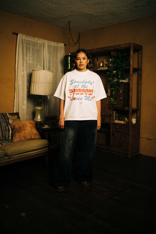 Somebody At The Powwow Loves Me Tee
