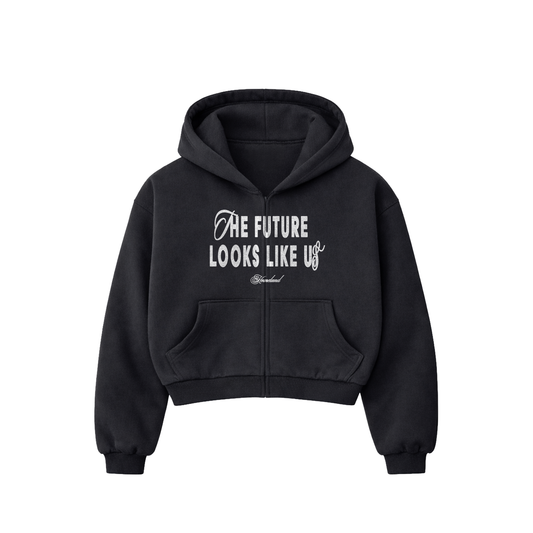 'The Future Looks Like Us' Zip Up